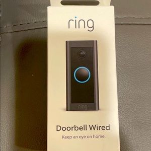 Ring doorbell wired